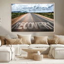 Recovery Road Wall Art Canvas Print by MyGreatCanvas | Canvas Wall Art Prints | Photo Prints & Wall Decor