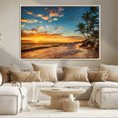 Sunset Wall Art Canvas Print by MyGreatCanvas | Canvas Wall Art Prints | Photo Prints & Wall Decor