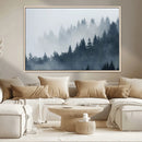 Foggy Pine Forest Wall Art Canvas Print by MyGreatCanvas | Canvas Wall Art Prints | Photo Prints & Wall Decor