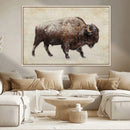 Buffalo Wall Art, Western Bison Canvas Print, Rustic Buffalo by MyGreatCanvas | Canvas Wall Art Prints | Photo Prints & Wall Decor