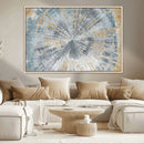 Radiant Abstract Wood Rings Canvas Art – Modern Triptych by MyGreatCanvas | Canvas Wall Art Prints | Photo Prints & Wall Decor