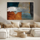 Modern Abstract Canvas Art Canvas Print - Framed and Ready
