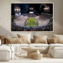 Penn Stadium Football Wall Art Canvas Print, Pennsylvania