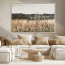Abstract Wildflower Art Field Landscape Oil Painting Print,