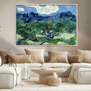Olive Trees Van Gogh Wall Art Canvas Print