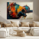 Abstract Guitar Wall Art Canvas | Vibrant Music-Inspired Art by MyGreatCanvas | Canvas Wall Art Prints | Photo Prints & Wall Decor