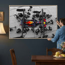 RedBull Formula 1 Canvas Wall Art Print