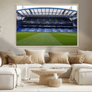Chelsea FC Soccer Team Print - Stamford Bridge Stadium Wall
