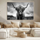 Scottish Cow Wall Art Canvas Print | Longhorn Wall Art | by MyGreatCanvas | Canvas Wall Art Prints | Photo Prints & Wall Decor