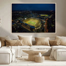 Michigan Stadium Night Game Wall Art – Sports Arena Aerial by MyGreatCanvas | Canvas Wall Art Prints | Photo Prints & Wall Decor
