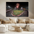 Fireworks at Angel Stadium – Los Angeles Angels Canvas