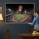 Fireworks at Angel Stadium – Los Angeles Angels Canvas
