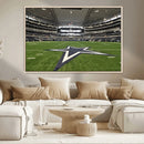 Dallas Cowboys Football Team Print - Arlington AT&T Stadium by MyGreatCanvas | Canvas Wall Art Prints | Photo Prints & Wall Decor