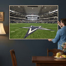 Dallas Cowboys Football Team Print - Arlington AT&T Stadium