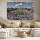 Buffalo Bills Highmark Stadium Wall Art Canvas Print - Bills