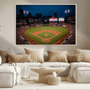 St. Louis Cardinals Baseball Team Print - Busch Stadium Wall by MyGreatCanvas | Canvas Wall Art Prints | Photo Prints & Wall Decor