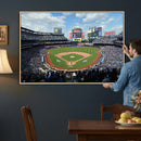 New York Mets Baseball Team Print - Citi Field Stadium Wall