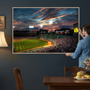 Fenway Park Wall Art Canvas Print | Large Baseball Stadium