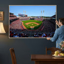 Cincinnati Reds Baseball Canvas Print - American Ball