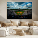 3-Panel Kauffman Stadium Wall Art Print | Large Kansas City