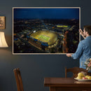 Michigan Wolverines Football Team Print - Michigan Stadium