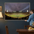 Michigan Wolverines Print - Michigan Stadium Wall Art Canvas