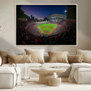Houston Astros Baseball Print Canvas - Houston Minute Maid