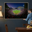 Houston Astros Baseball Print Canvas - Houston Minute Maid