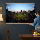 PNC Park Evening Game Triple Canvas Wall Art - Pittsburgh