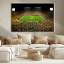 Stadium in Michigan Wall Art Canvas Print, Framed American