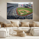 New York Yankees Baseball Team Print - Yankee Stadium Wall