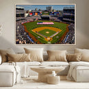 Yankee Stadium New York Wall Art Print | 3-Panel Canvas