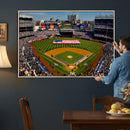 Yankee Stadium New York Wall Art Print | 3-Panel Canvas