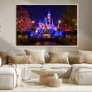 Disney Castle Wall Art – Framed Magic Kingdom Canvas by MyGreatCanvas | Canvas Wall Art Prints | Photo Prints & Wall Decor