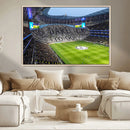 Tottenham Hotspur Stadium Canvas Print, Match Day Triple