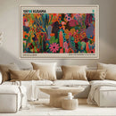 Framed Yayoi Kusama 1986 Wall Art Print – Japanese Wall Art