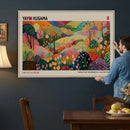 Framed Yayoi Kusama 1986 Wall Art Print – Japanese Wall Art