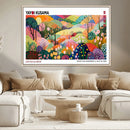 Framed Yayoi Kusama 1986 Wall Art Print – Japanese Wall Art
