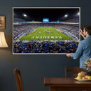 Kroger Field Canvas Wall Art - Kentucky Stadium Wall Art