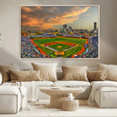 Chicago Wrigley Field Wall Art Canvas Print – Iconic