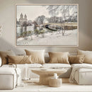 The Bow Bridge in Central Park Canvas, The Bow Bridge Canvas by MyGreatCanvas | Canvas Wall Art Prints | Photo Prints & Wall Decor
