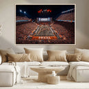 Texas Stadium Night Game Wall Art Canvas Print – Vibrant