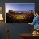 Iowa Hawkeyes Kinnick Stadium Wall Art Canvas Print, Framed