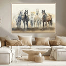 Wild Horses Wall Art Canvas Print, Framed Running Horses Art by MyGreatCanvas | Canvas Wall Art Prints | Photo Prints & Wall Decor