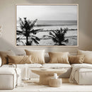Tropical Coastline Wall Art Canvas Print – Framed Palm Trees by MyGreatCanvas | Canvas Wall Art Prints | Photo Prints & Wall Decor