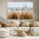 Beach Grass Wall Art – Framed Coastal Dunes Canvas Artwork, by MyGreatCanvas | Canvas Wall Art Prints | Photo Prints & Wall Decor