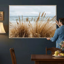 Beach Grass Wall Art Canvas Print – Framed Coastal Dunes Art by MyGreatCanvas | Canvas Wall Art Prints | Photo Prints & Wall Decor