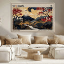 Modern Japanese Wall Art Canvas Print – Framed Abstract by MyGreatCanvas | Canvas Wall Art Prints | Photo Prints & Wall Decor