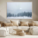 Winter Forest Wall Art Canvas Print – Framed Snowy Landscape by MyGreatCanvas | Canvas Wall Art Prints | Photo Prints & Wall Decor