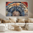 Tree Rings Wall Art Canvas Print – Framed Wood Art Picture by MyGreatCanvas | Canvas Wall Art Prints | Photo Prints & Wall Decor
